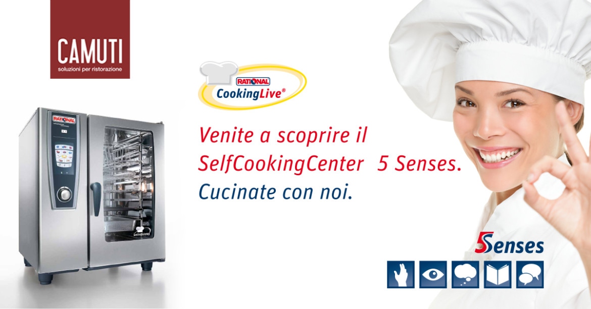 Le date dei Cooking Live 2016 Rational