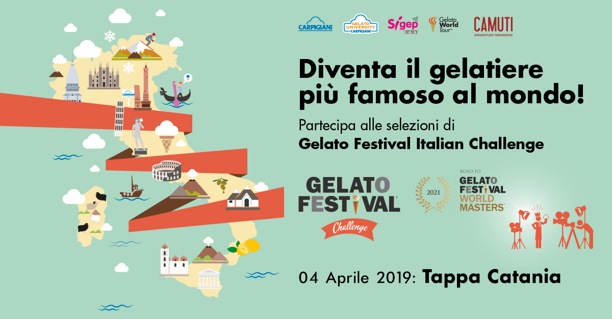 Gelato Festival Italian Challenge: il 4 Aprile 2019